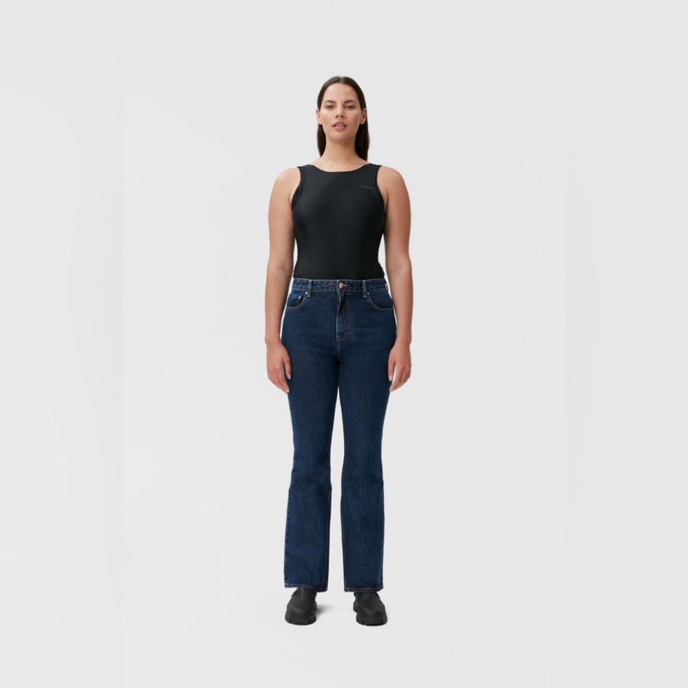 GANNI Rigid Denim Betzy